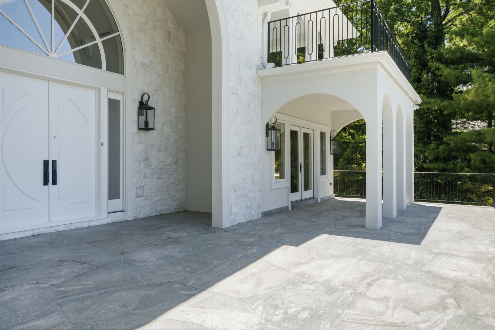 244 Park Avenue — exterior with mature greenery