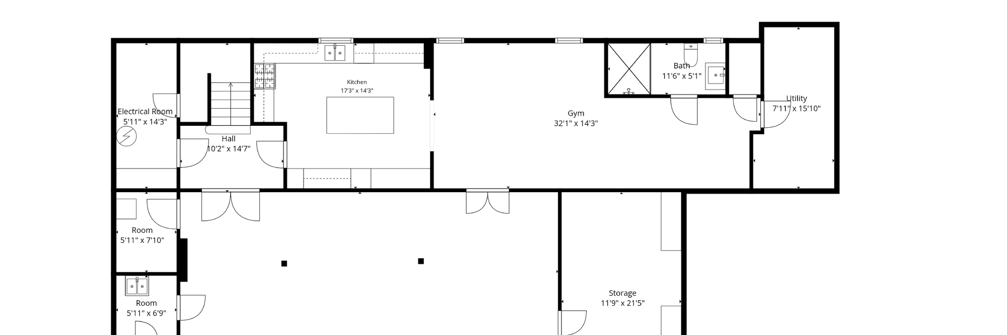 244 Park Avenue — Upper Level Floor Plan